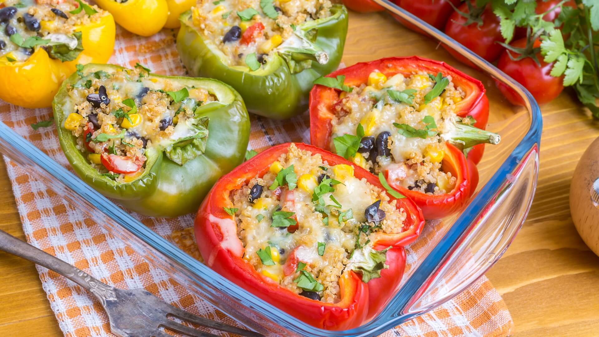 Stuffed Bell Peppers Recipe: A Plant-Based Delight